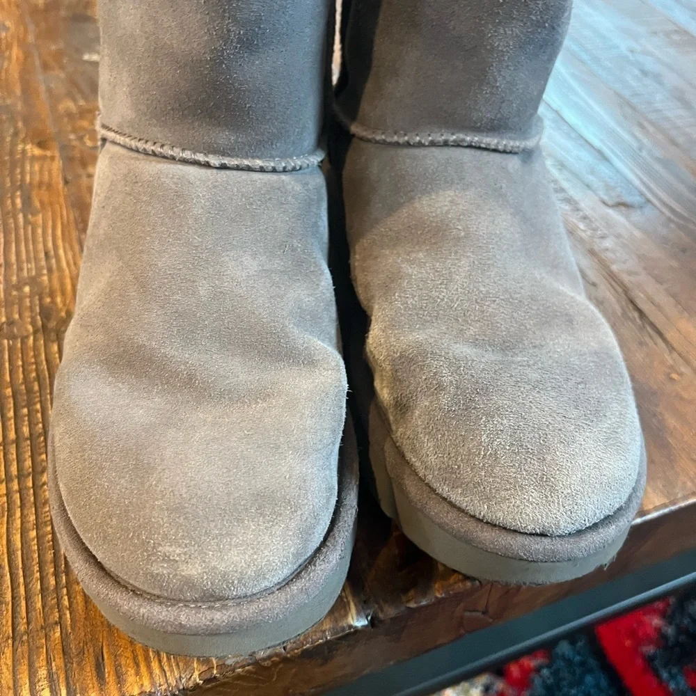 UGG Constantine Genuine Lamb Shearling Lined Boot CHARCOAL 8us
